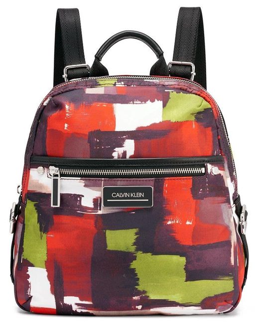 Calvin Klein Sussex Nylon-backpack in Black | Lyst