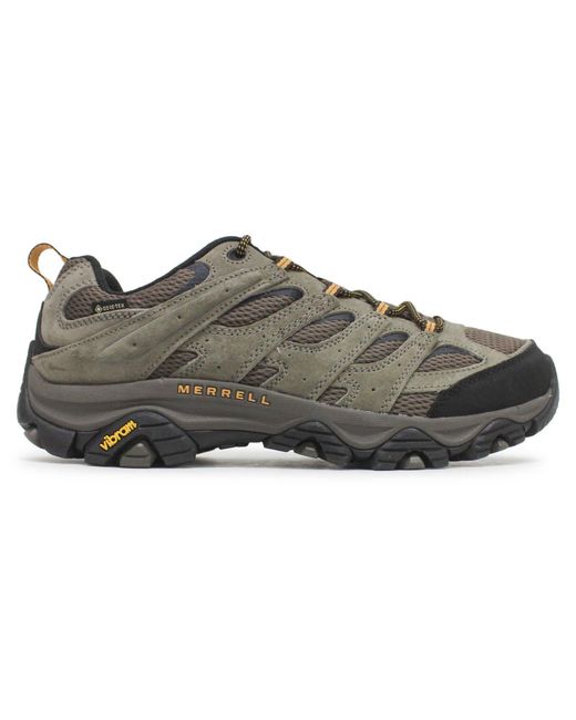 Merrell Gray S Moab 3 Gtx Leather Textile Walnut Shoes 14 Uk for men