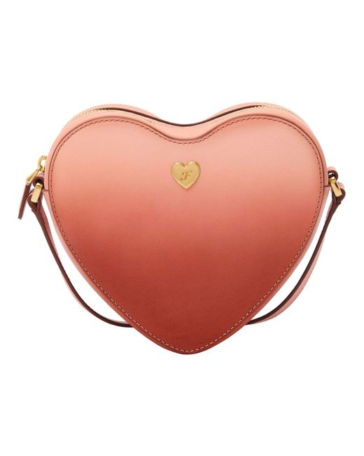 Fossil Orange Vday Crossbody Bag