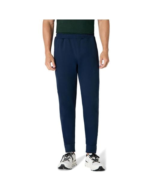 Pantaloni Jogger in Maglia Elasticizzata Uomo di Amazon Essentials in Blue da Uomo