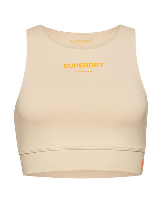 Superdry Natural Code Core Sport Bra Top Shirt