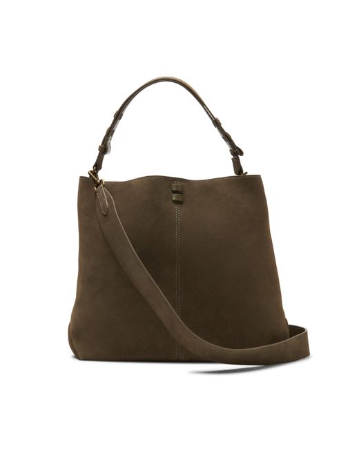 Clarks Brown Casual Slouch Suede Accessories