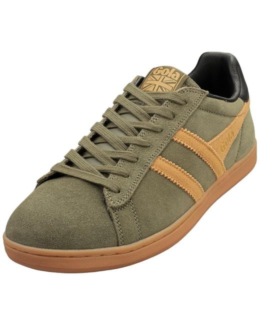 Gola Brown Equipe II Suede Sneaker