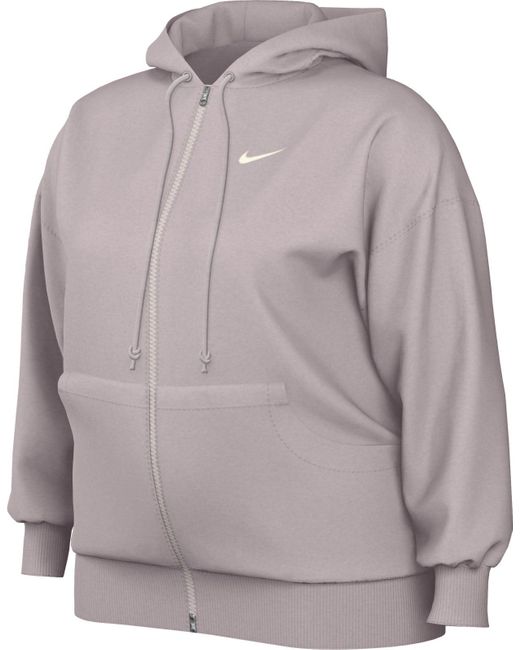 Damen Sportswear Phnx FLC Fz Os Hoodie Pl Maillot de survêtement Nike en coloris Gray