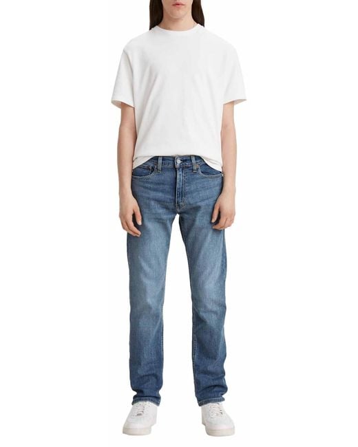 Levi's 505 Regular Fit Jeans in het Black voor heren