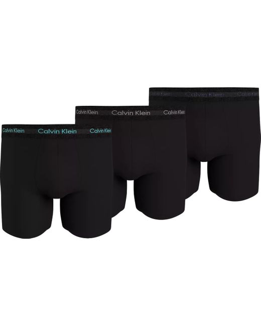 Calvin Klein 3Pk 000NB1770A Boxer Briefs in Black für Herren