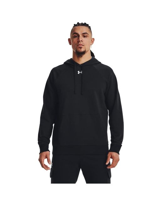 Under Armour Ua Rival Fleece Capuchonsweater in het Black voor heren