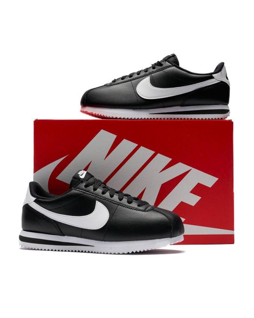 Nike Cortez Sneaker in het Black