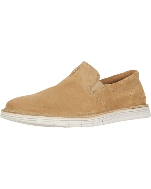 Clarks Forge Free Loafer in Natural for Men | Lyst