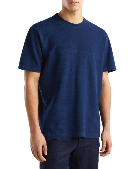 Benetton 31rku1080 T-Shirt in Blue für Herren