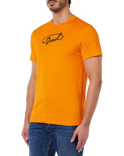 T-diegor-l11 T-Shirt DIESEL pour homme en coloris Orange