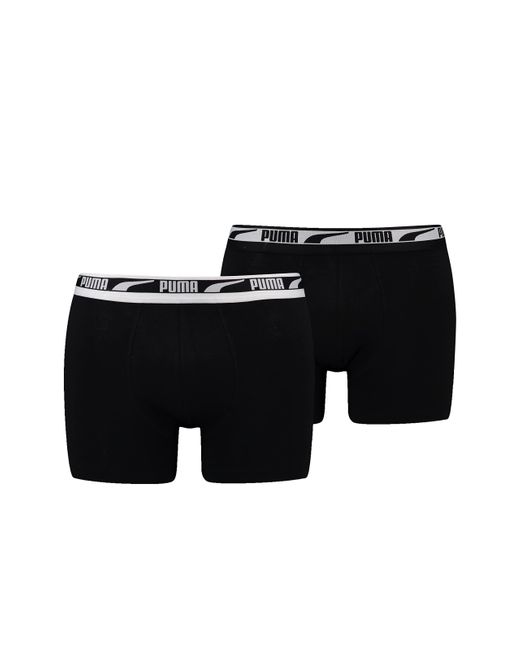 PUMA Multi Logo Boxer in het Black voor heren
