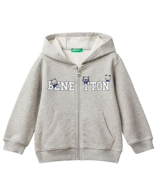 Giacca C/CAPP M/L di Benetton in Gray da Uomo