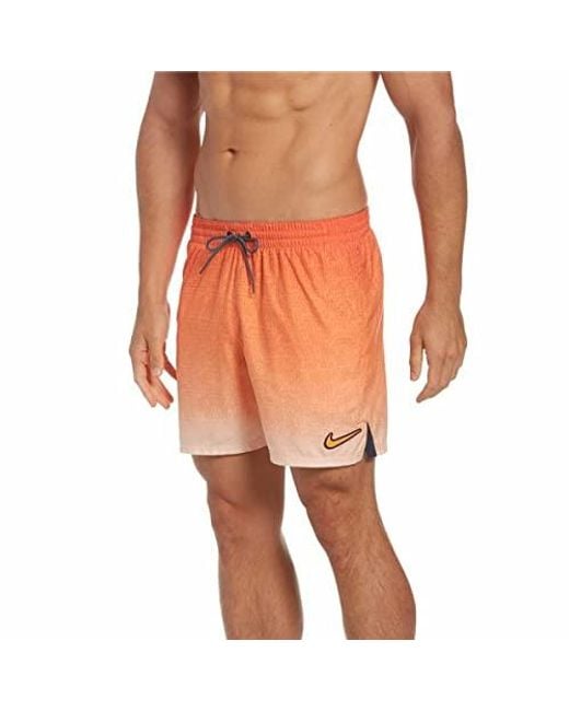 Nike S6467975 Zwembroek het Oranje voor heren | NL