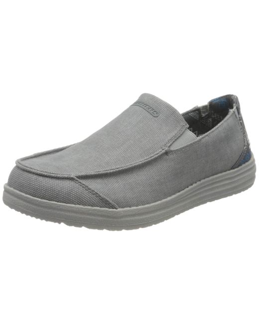 Skechers Melson Ralo Moccasin in Grey 