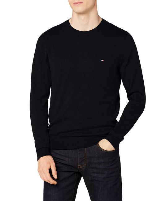 tommy hilfiger cotton silk jumper