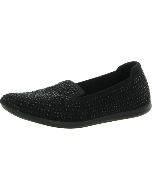 Clarks Black Womens Carly Dream Loafer Flat