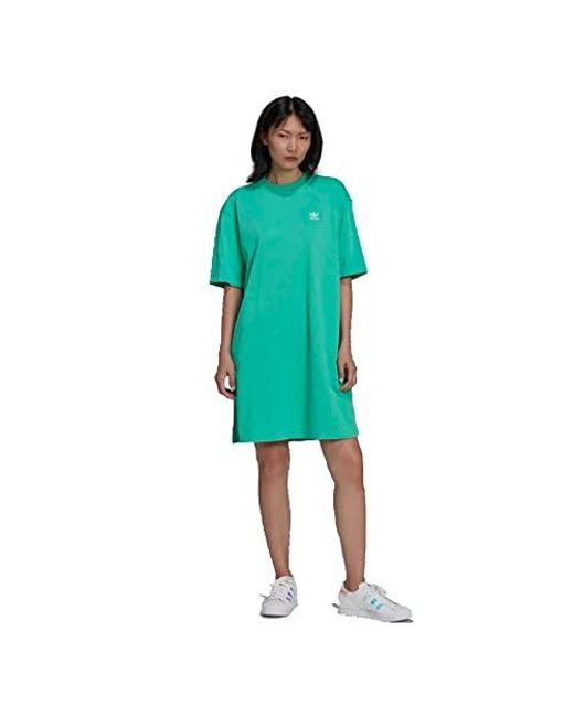 Adidas Tee Dress in het Green