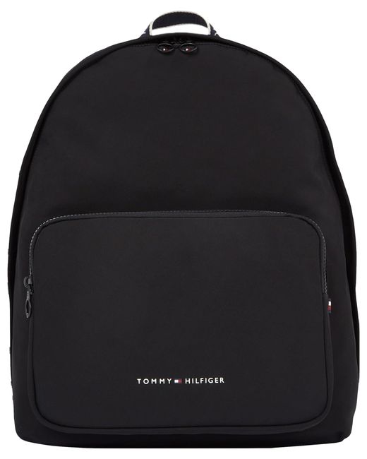 Tommy Hilfiger Black Backpack Skyline Laptop for men