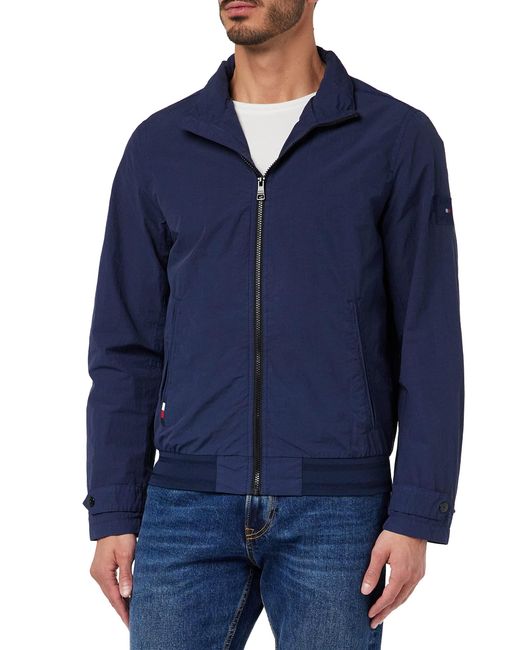 Tommy Hilfiger Gmd Regatta Jas Geweven in het Blue voor heren