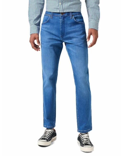 Wrangler Blue Larston Jeans for men