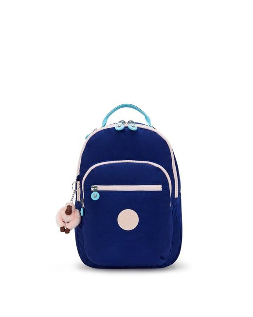 Kipling Blue Seoul Small Backpack for men