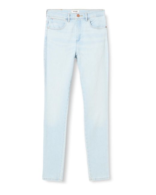 Wrangler Blue High Skinny Jeans