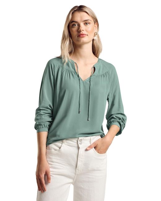 Street One Green A344960 Raglan-Bluse