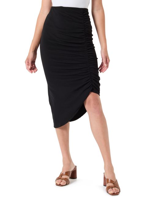 HUGO Black Nawendy Jersey Skirt