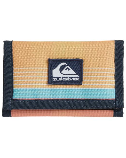 Quiksilver Blue Everydaily Trifold Wallet - Sunrise, Sunrise, One Size for men