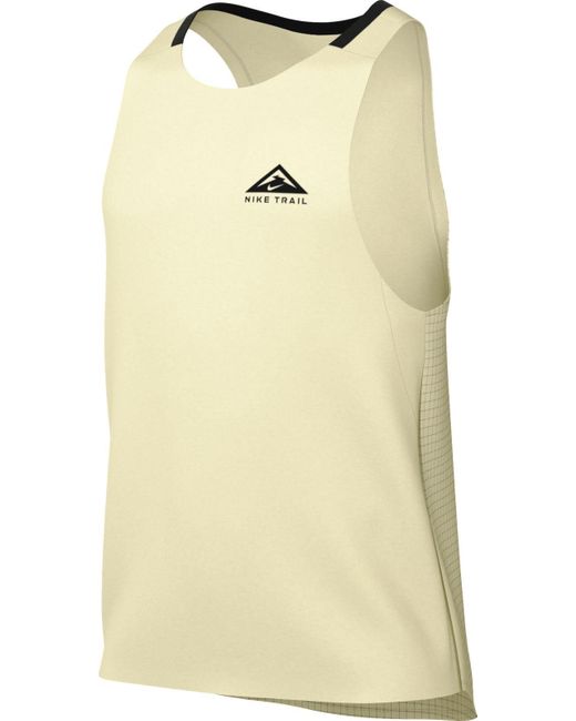 Nike Natural M Nk Df Trail Tank Solid Top for men