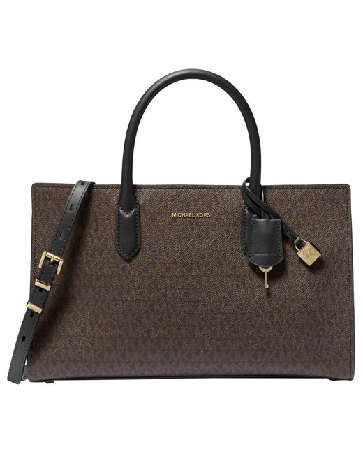 Michael Kors Black Scarlett Medium East West Satchel