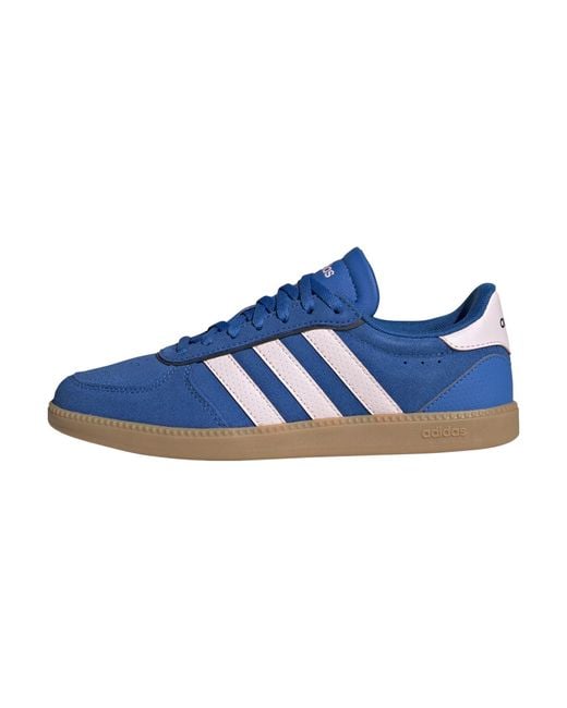 Adidas Blue S Breaknet Sleek Sportswear