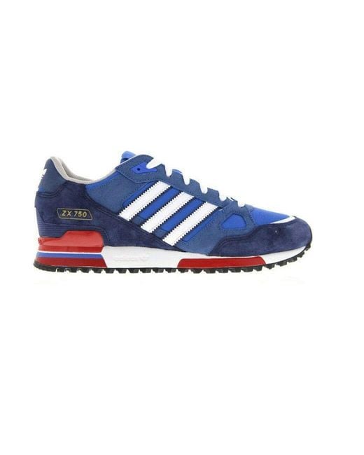 Adidas Blue Zx 750' Sneaker for men