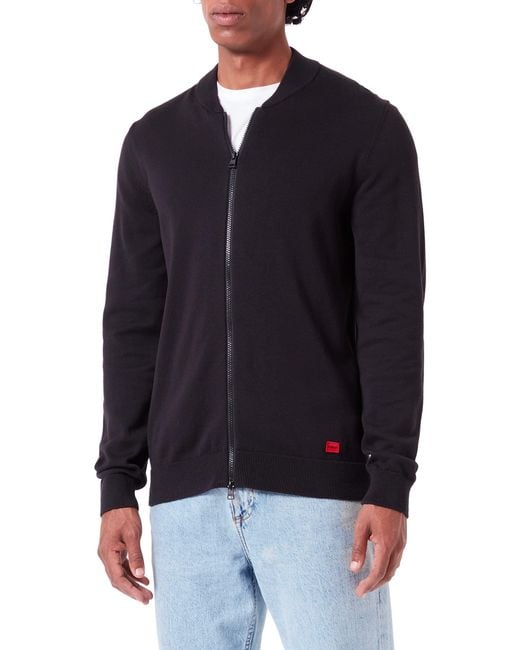 HUGO Blue San Jaque-c Cardigan Sweater for men