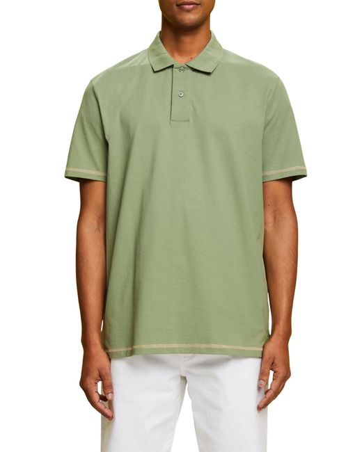 Esprit Poloshirt Voor in het Green voor heren
