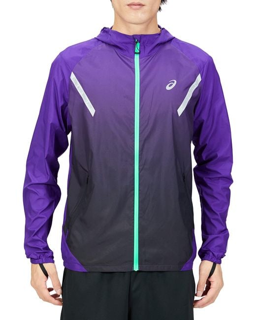 Asics Purple Lite-show Running Jacket for men