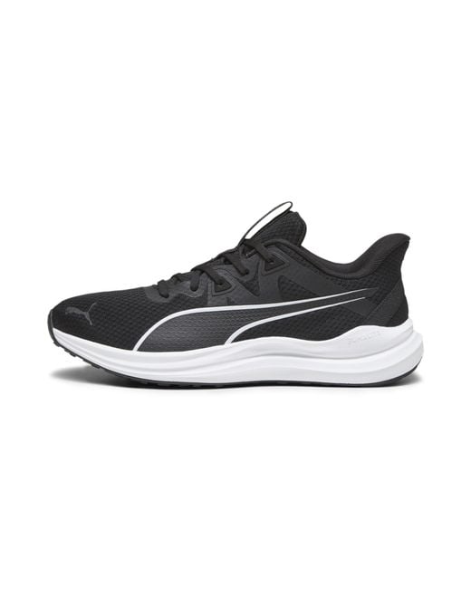 PUMA Black Reflect Lite Running Shoes