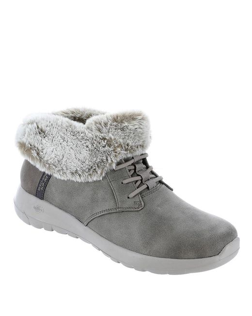 Skechers Gray On-The-go Joy 15502 Chukka Boot