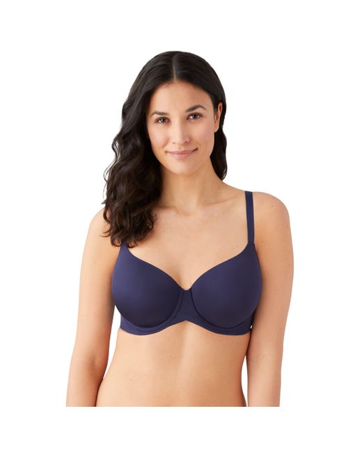 Wacoal Blue Ultimate Side Smoother Underwire T-shirt Bra