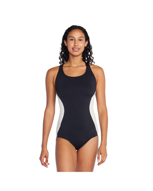 Speedo Swimsuit One Piece Powerflex Ultraback Solid in Blue Lyst UK