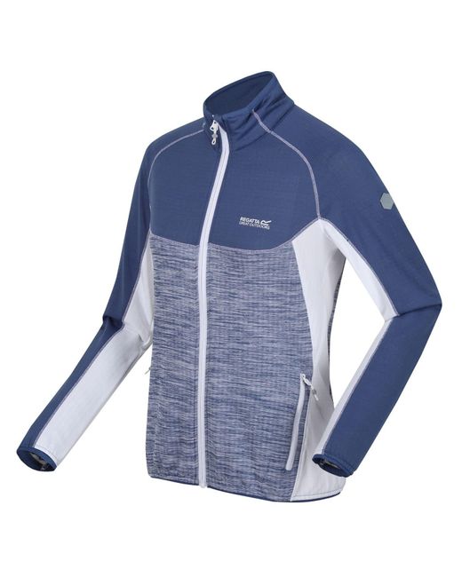 Regatta Blue S Hepley Full Zip Breathable Fleece Jacket