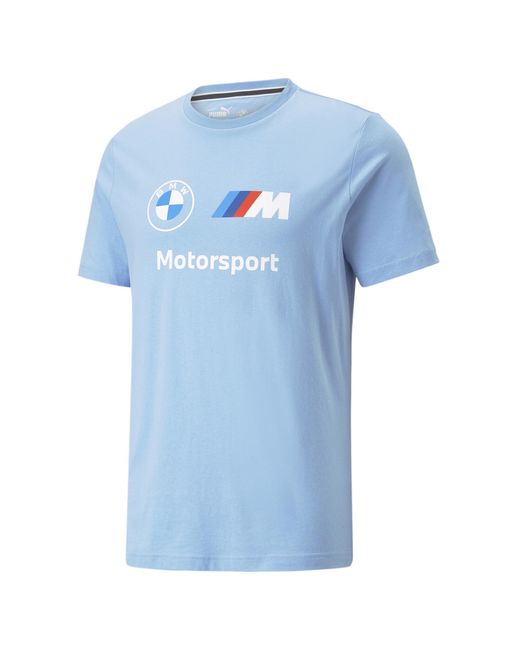 T-Shirt à Logo BMW M Motorsport ESS XS Day Dream Blue PUMA pour homme