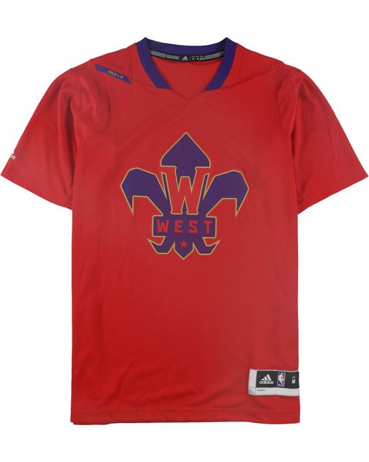 Adidas Red S West Nola*14 Jersey for men