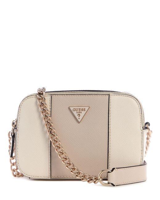 Guess Natural Noelle Ii Crossbody Kamera Umhängetasche