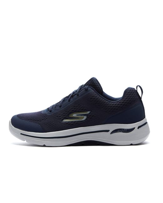 Skechers Blue Gowalk Arch Fit-athletic Workout Walking Shoe With Air Cooled Foam Sneaker for men