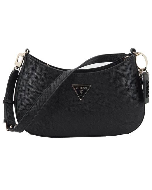 Guess Noelle TOP Zip Shoulder Bag in Schwarz Lyst DE