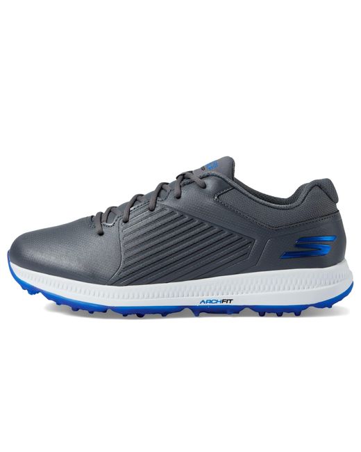 Skechers Elite 5 Arch Fit Waterproof Golf Shoe Sneaker in Blue for Men ...