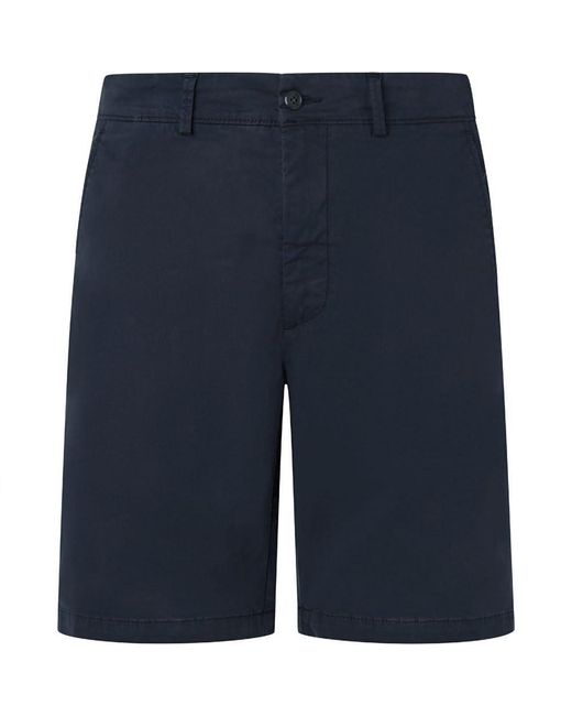 Pepe Jeans Blue Regular Chino Short for men