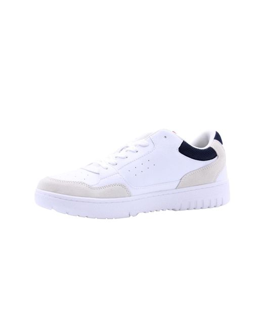 Tommy Hilfiger Cupsole Sneaker TH Basket Core Rwb Schuhe in White für Herren
